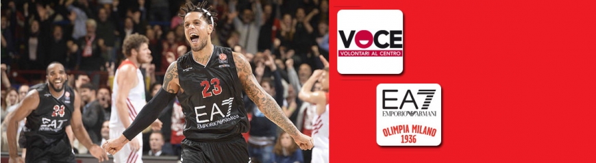 La solidarietà va a canestro con Olimpia Milano