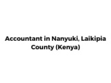 Vacancy annoucement: accountant in Nanyuki, Laikipia County